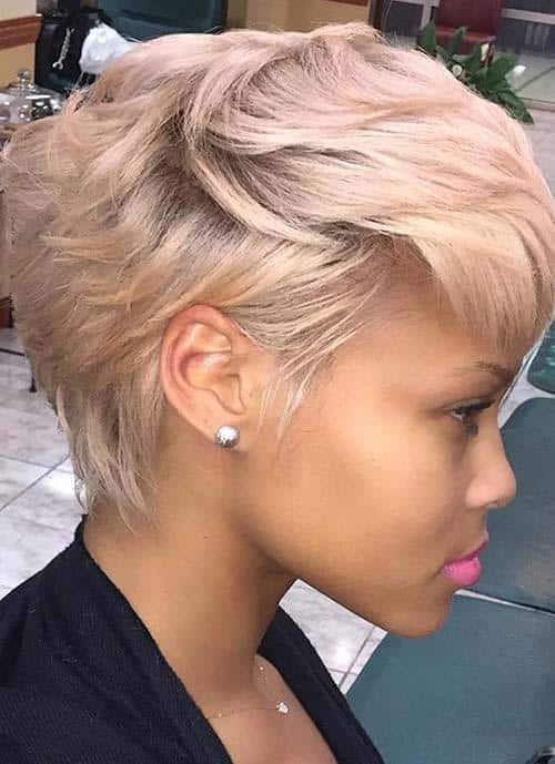 Short Hairstyles for Women: Boycut Pixie