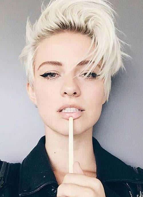 Short Hairstyles for Women: Punk Pixie