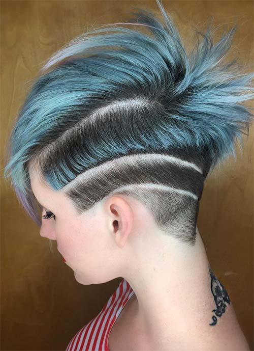 Short Hairstyles for Women: Shark Cut