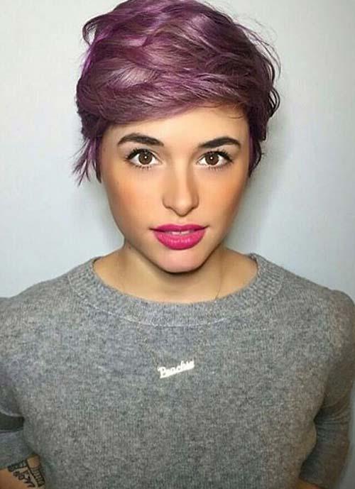 Short Hairstyles for Women: Side-Swept Pixie