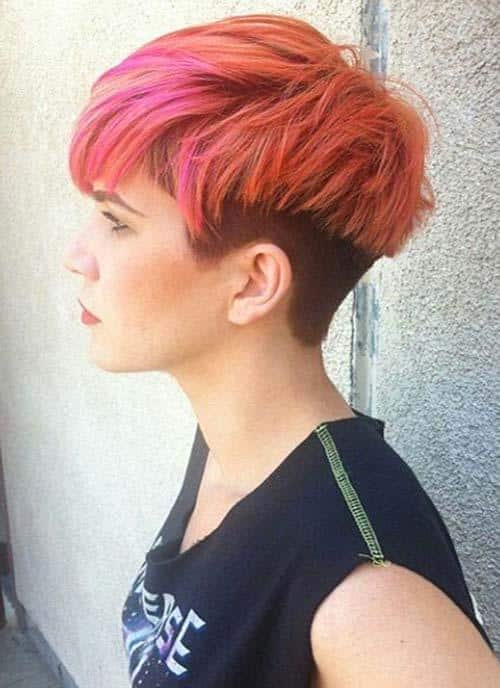 Short Hairstyles for Women: Undercut Bowl-Cut Hair