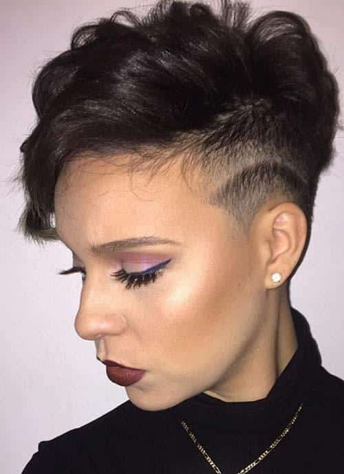 Short Hairstyles for Women: Undercut Pixie