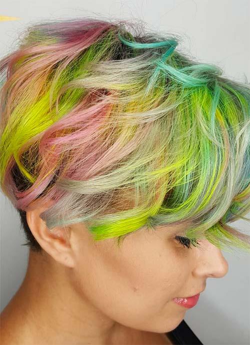 Short Hairstyles for Women: Unicorn Pixie