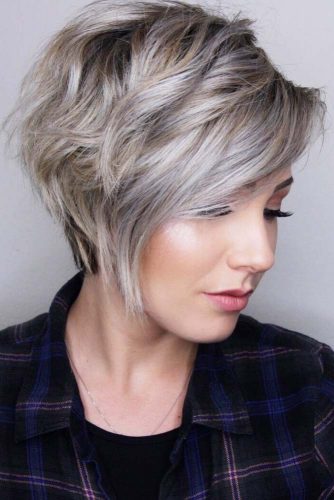 Short Hairstyles with Side Bangs picture1