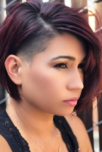 Short Undercut Bob Fade #undercutbob #haircuts #undercut #bobhaircut