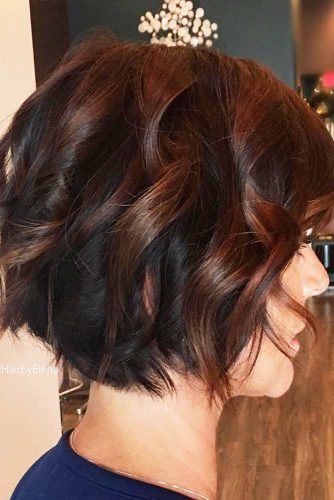 Short Wavy Bob #shorthaircuts #shorthairstyles #shorthair #bobhaircuts #wavyhair