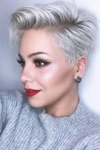 Side Part Hairstyle for Short Hair