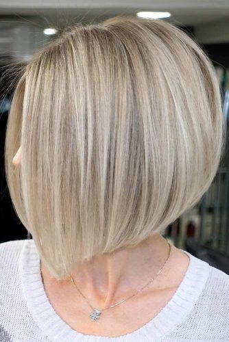 Side Parted Straight Bob Haircut #mediumbob #mediumbobhaircuts #haircuts #bobhaircuts