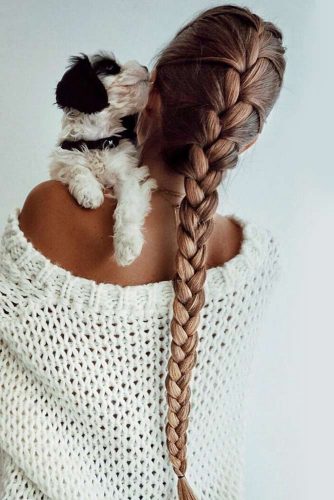 Simple Stylish Ideas Of French Braid Hairstyles picture1