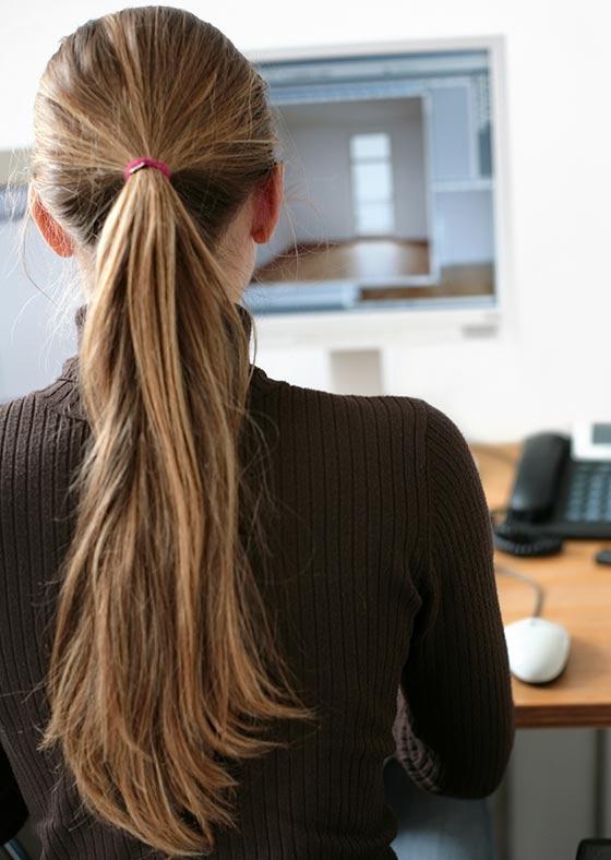 Sleek Ponytail