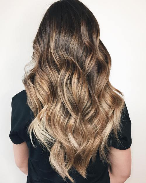 Soft Bronde Balayage Hair