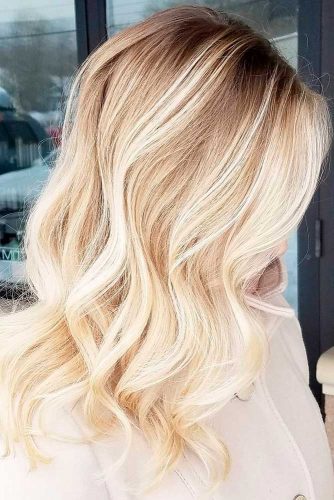 Stylish Blond Balayage Hair Color picture 1