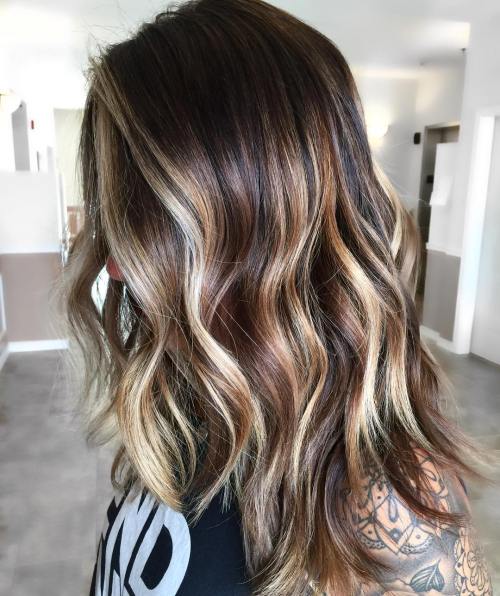 Tri-Color Balayage Hair