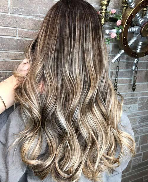 Warm-Toned Ash Brown Blend