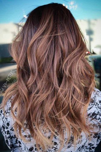 Wavy Long Shag Haircut #shaghaircut #haircuts #longhair