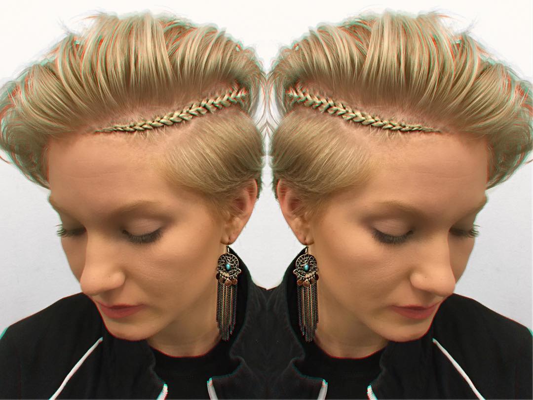 29 Swanky Braided Hairstyles To Do On Short Hair