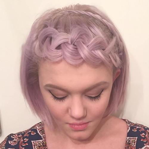 29 Swanky Braided Hairstyles To Do On Short Hair