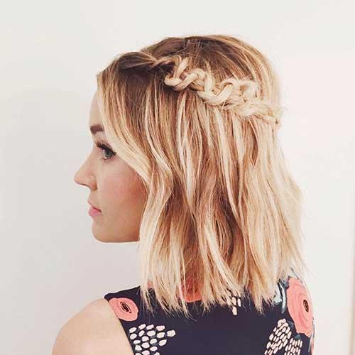 29 Swanky Braided Hairstyles To Do On Short Hair