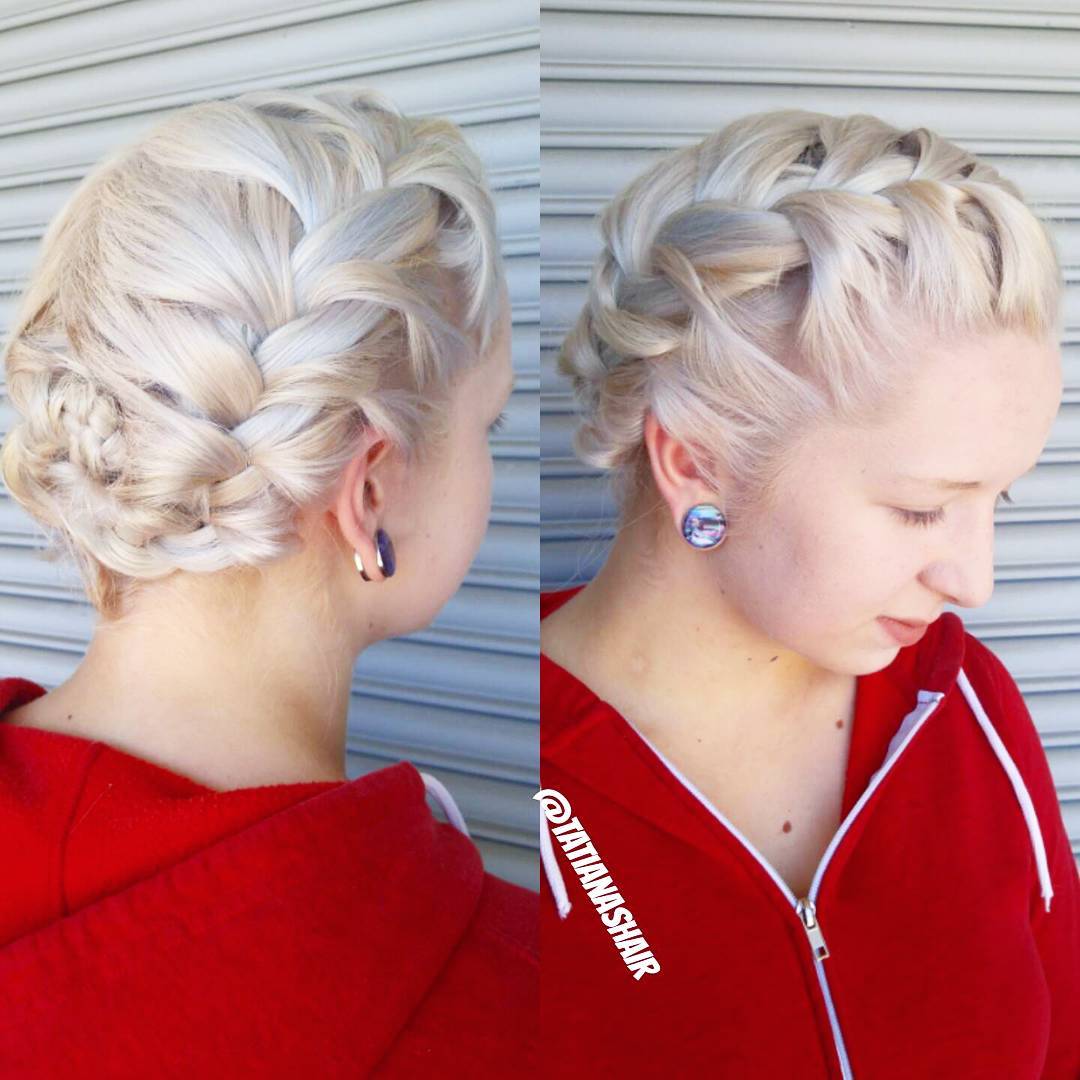 29 Swanky Braided Hairstyles To Do On Short Hair