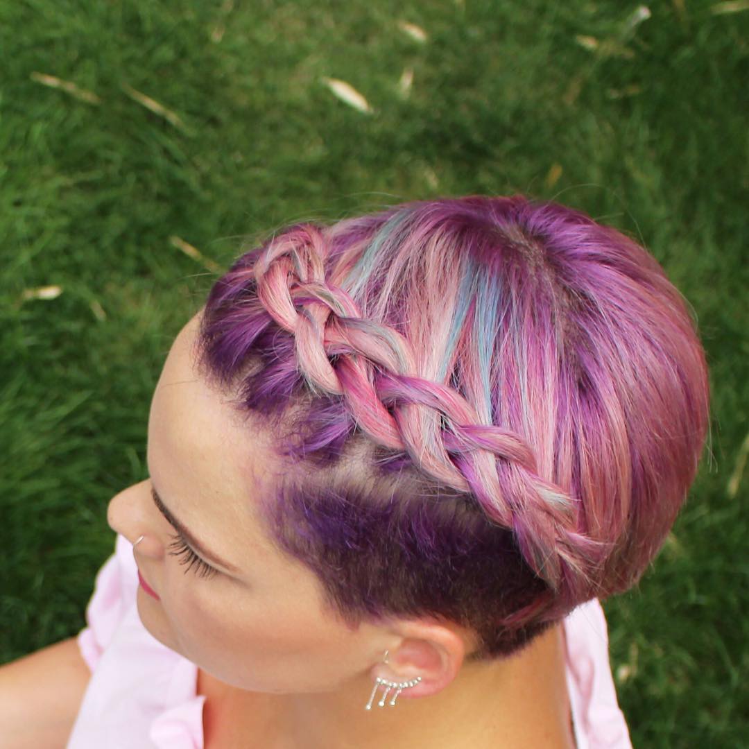 29 Swanky Braided Hairstyles To Do On Short Hair