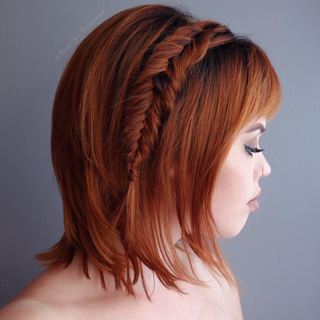 29 Swanky Braided Hairstyles To Do On Short Hair