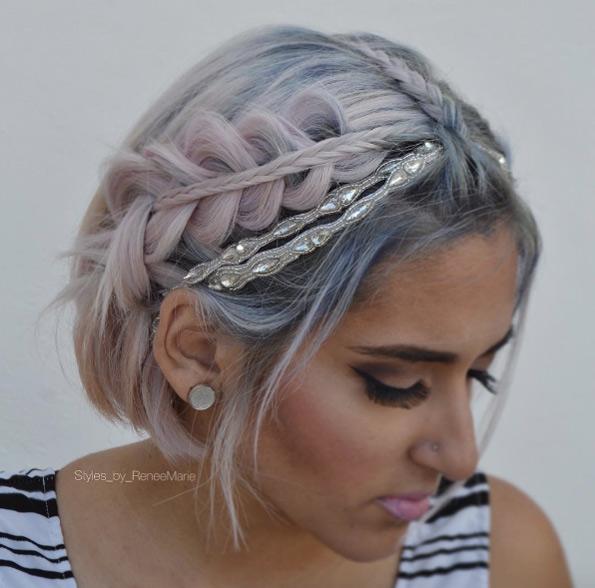 29 Swanky Braided Hairstyles To Do On Short Hair