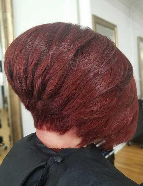 2. Short Stacked Inverted Bob