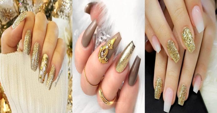 33-GOLD-NAILS-DESIGNS-TO-TRY