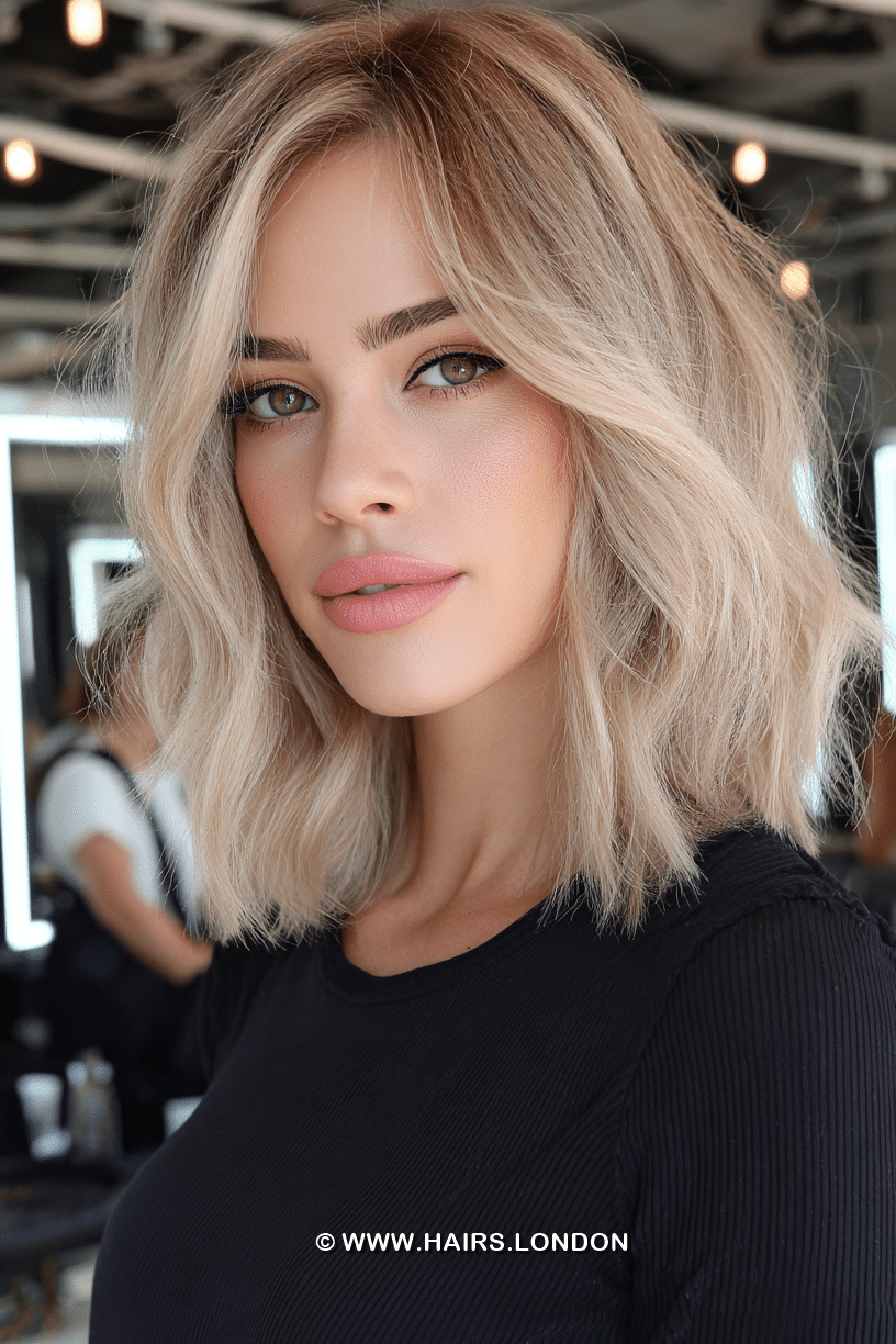 Creamy Vanilla Blonde Hair