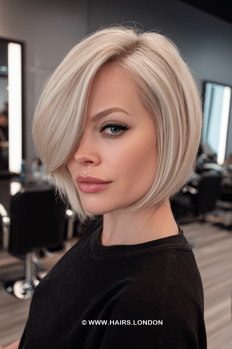 Icy Pearl Blonde Hair