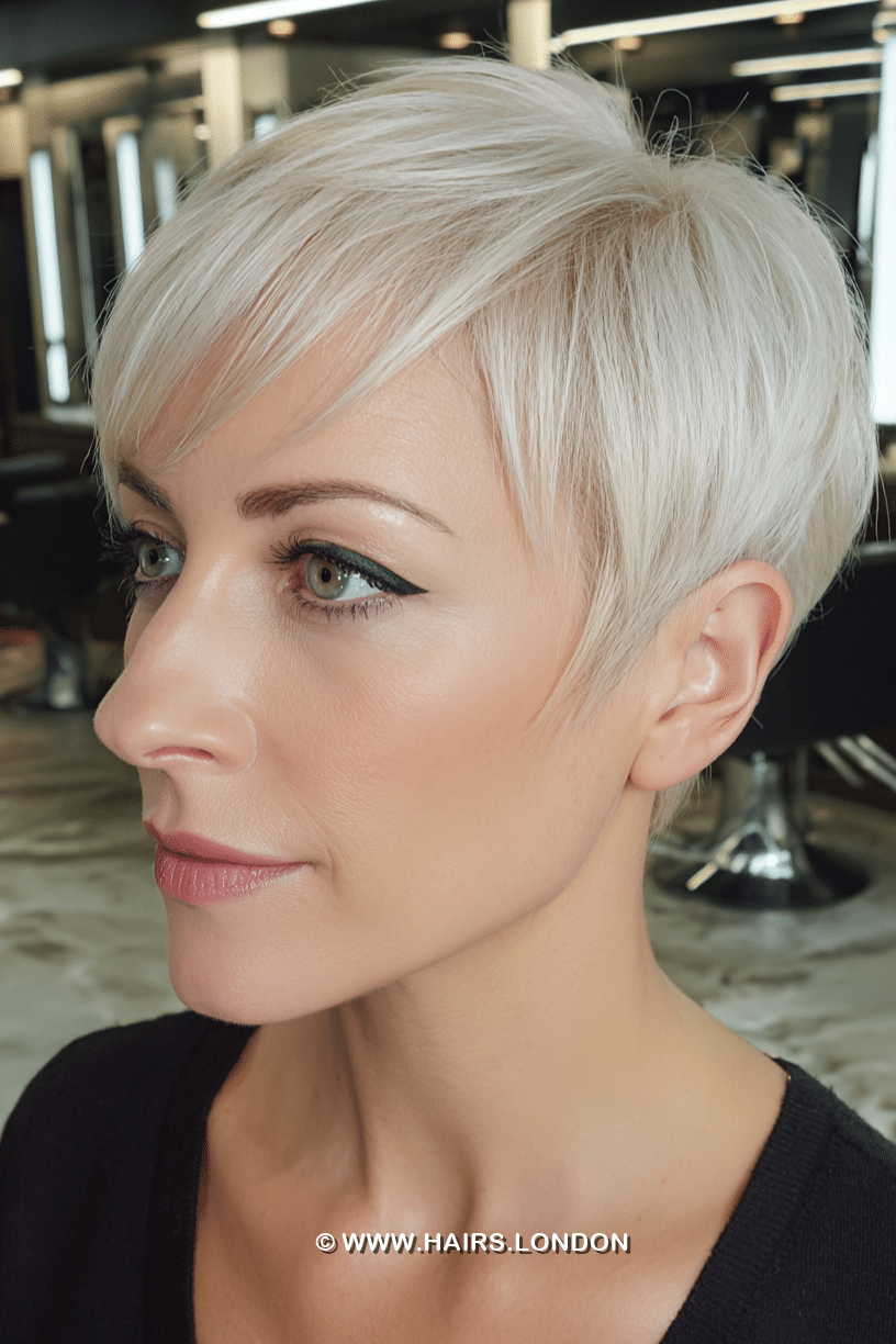 Icy Pearl Blonde Hair