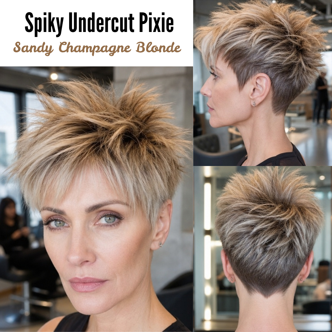 Sandy Champagne Blonde Hair