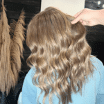 Dark Blonde with Lowlights