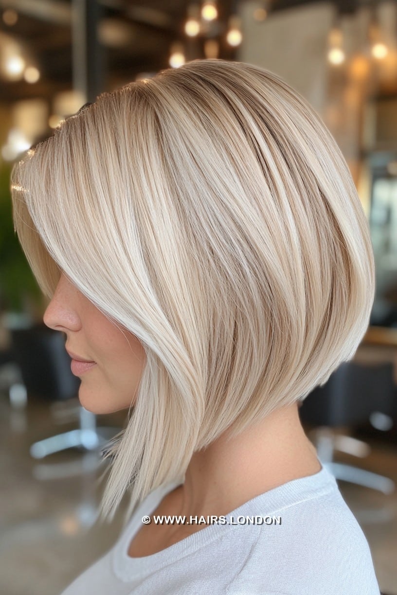 Icy Pearl Blonde Hair