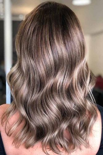 Amazing Highlights Medium Hair #brunette #highlights 