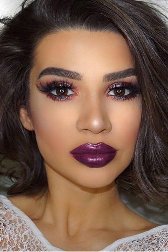 Amazing Purple Lipstick Makeup Ideas picture 3