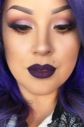 Amazing Purple Lipstick Makeup Ideas picture 5