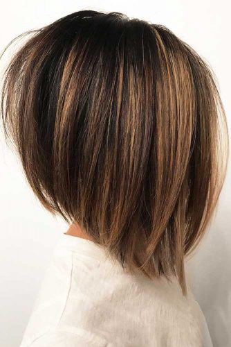 Angled Straight Lob #shoulderlengthbob #bobhairstyles #hairstyles #mediumhairstyles #straighthair