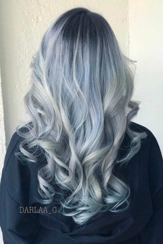 Ashen Grey Ombre