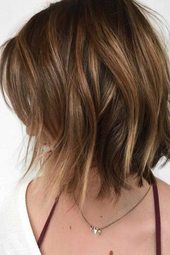 Balayage Bob Brown Hairs London
