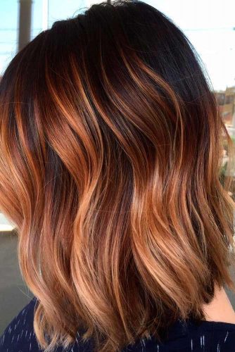 Balayage Highlights Brown Ombre picture 2