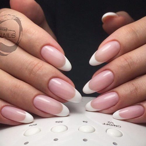 Beautiful French Manicure Design #frenchmani