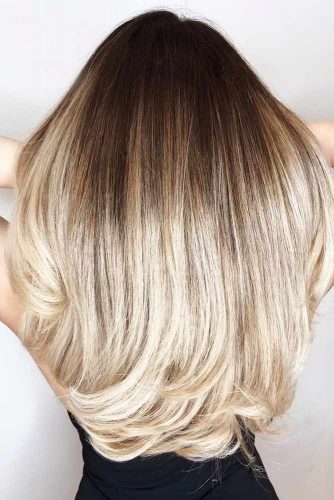 Blonde Ombre Hair Brunette #blondehair #brunette #ombre