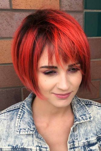 Bob Hairstyles with Bangs picture1