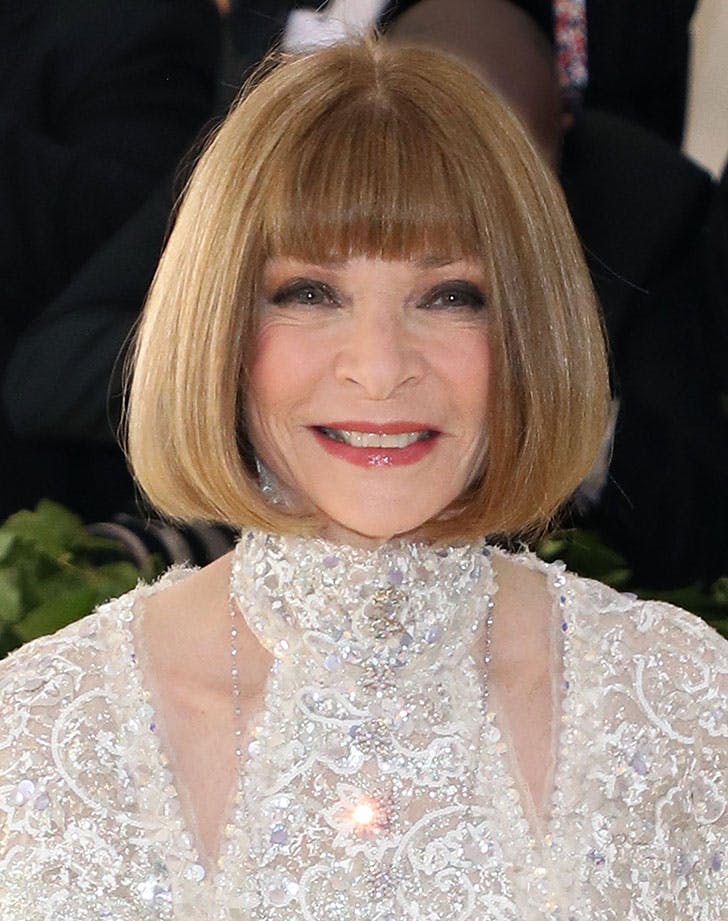 bob with bangs anna wintour