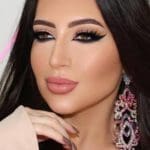 bold-black-eyeliner-with-nude-lips-makeup-natural