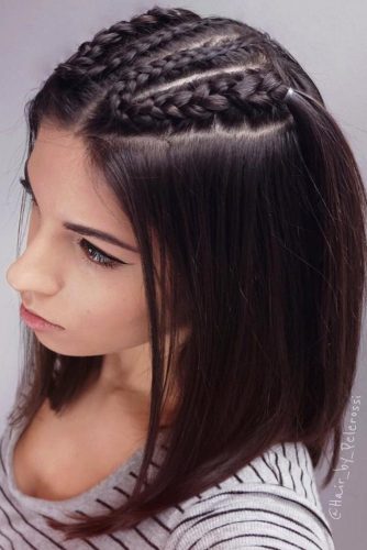 Braided Long Bob Hairstyles picture1