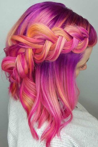 Braided Shoulder Hair for Cute Look picture 1