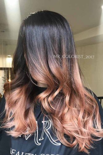 Brown Ombre with Bright Strands picture2