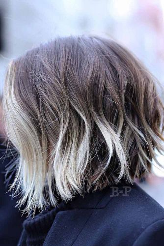 Brown To Blonde Ombre #shortombrehair #highlights #shorthair #bobhaircut #brownhair 